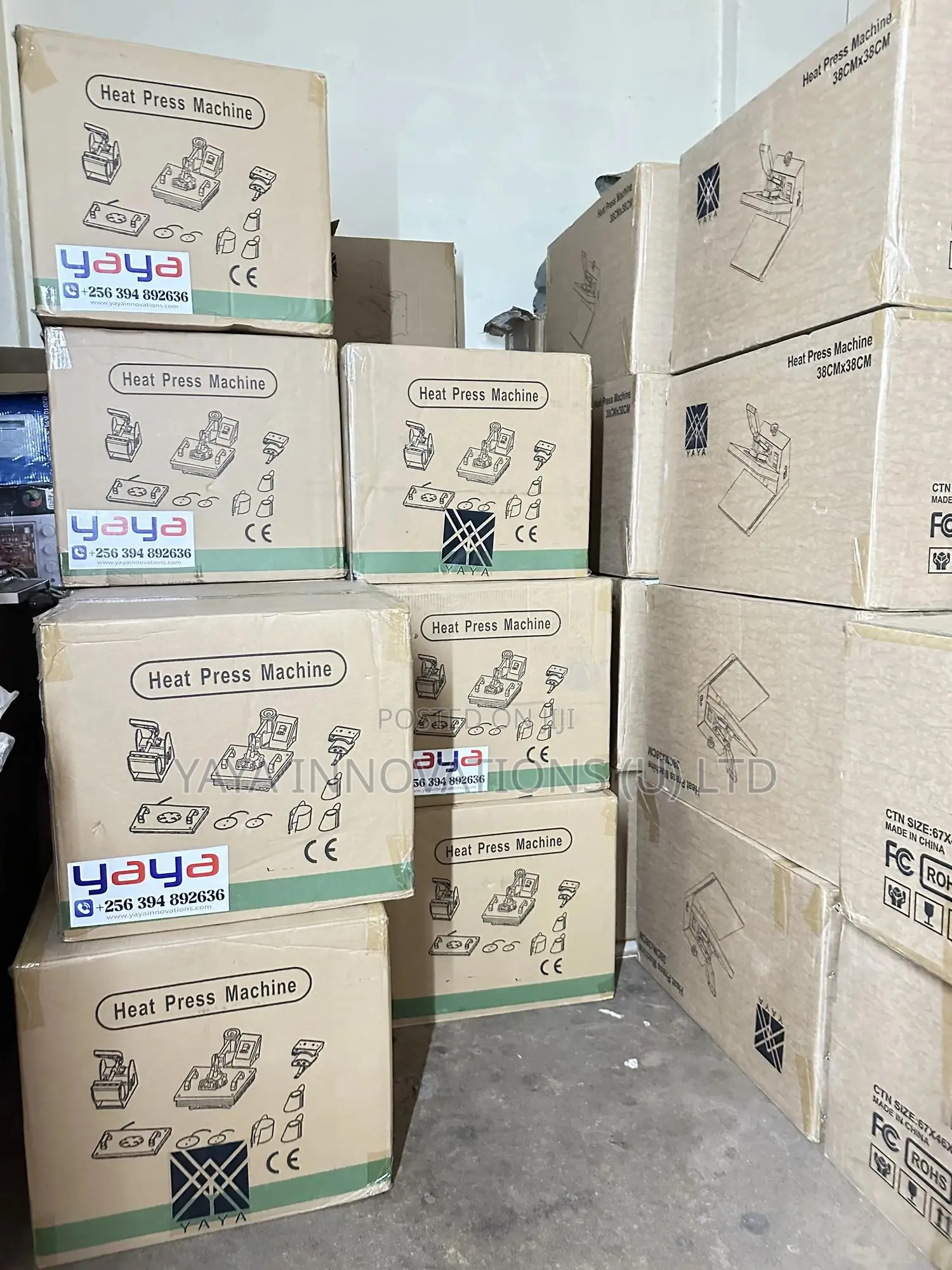 All Upgraded Combo Heatpress Machine in Stock