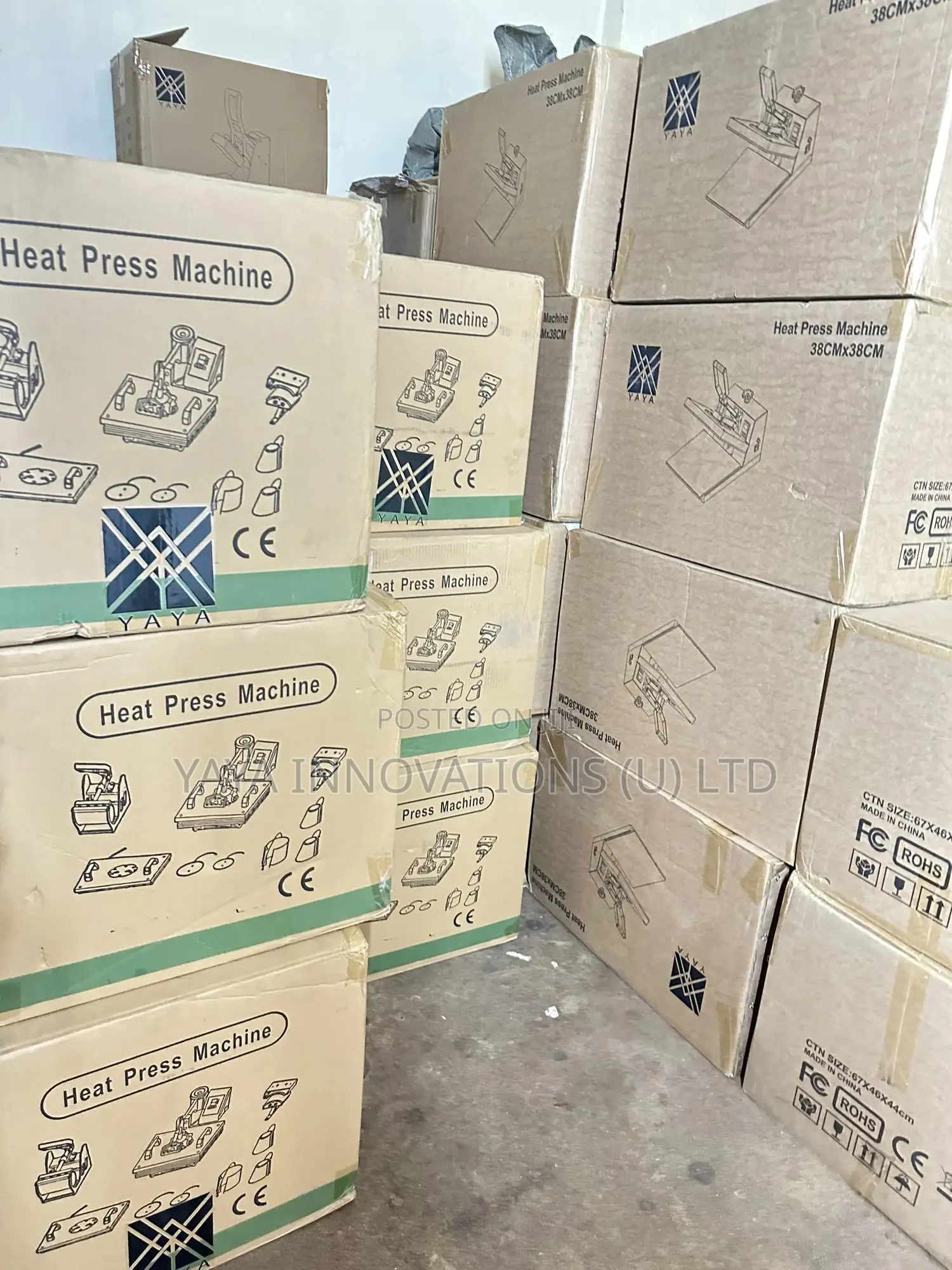 Combo Combo Heat Press Machines - New Stock