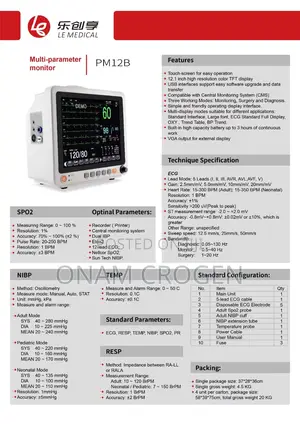 Multi-Parameter Patient Monitor