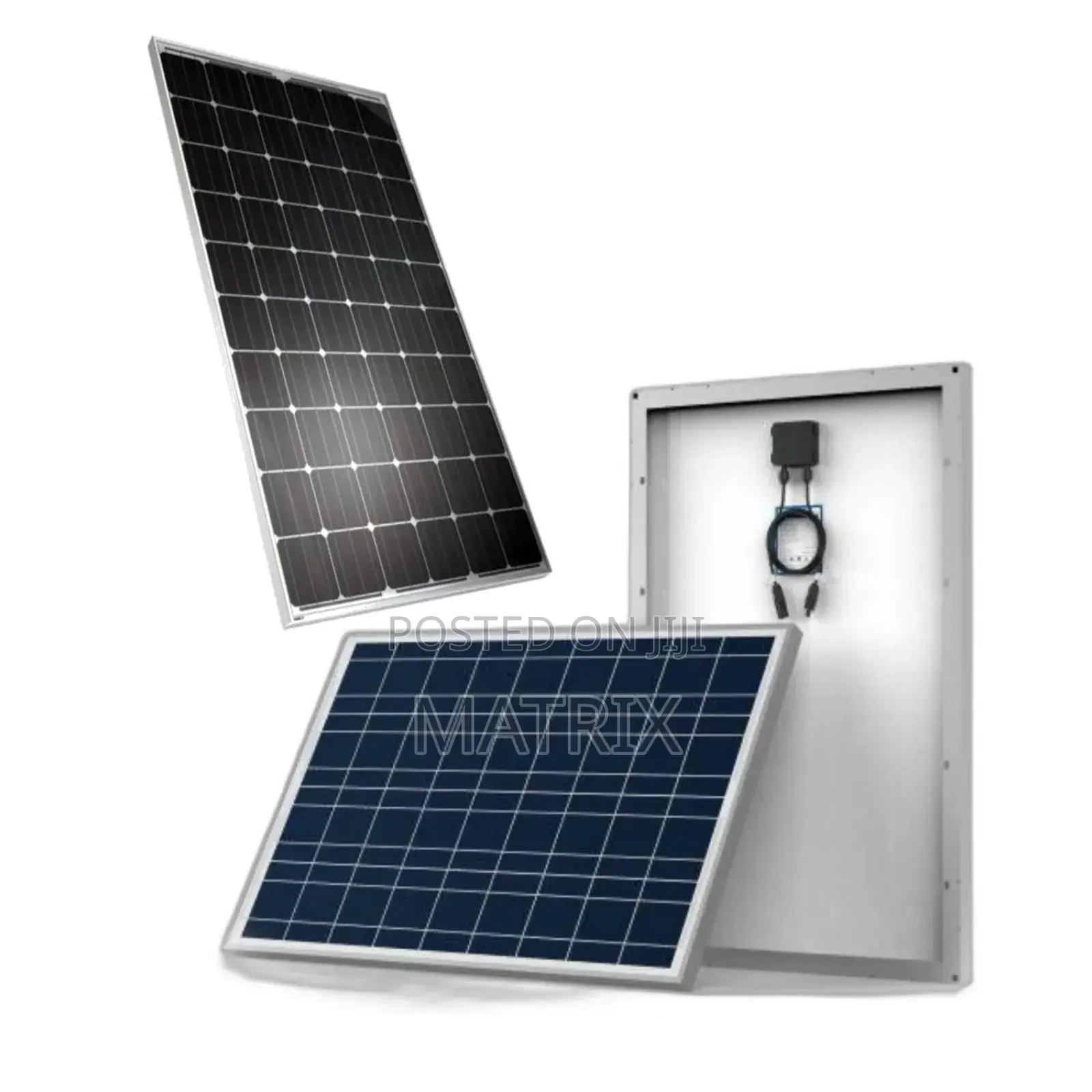 Adh 100w Mono-Crystalline Solar Panel- Black