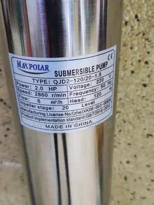 Water Pump 120m Submersible
