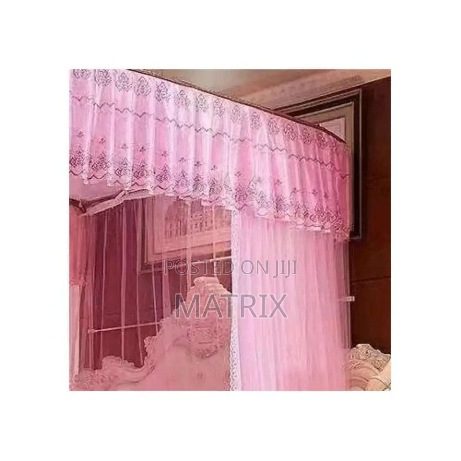 Luxurious Mosquito Net With 2 Stand Rail Bed Net
