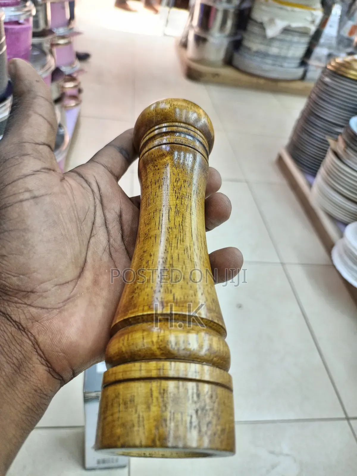 Wood Pepper Grinder Set