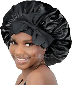 Satin Strap Hair Bonnets