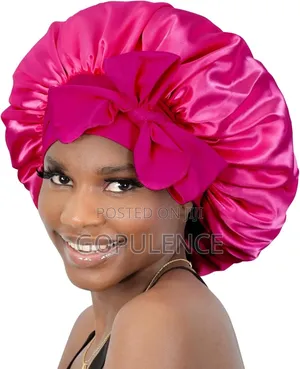 Satin Strap Hair Bonnets