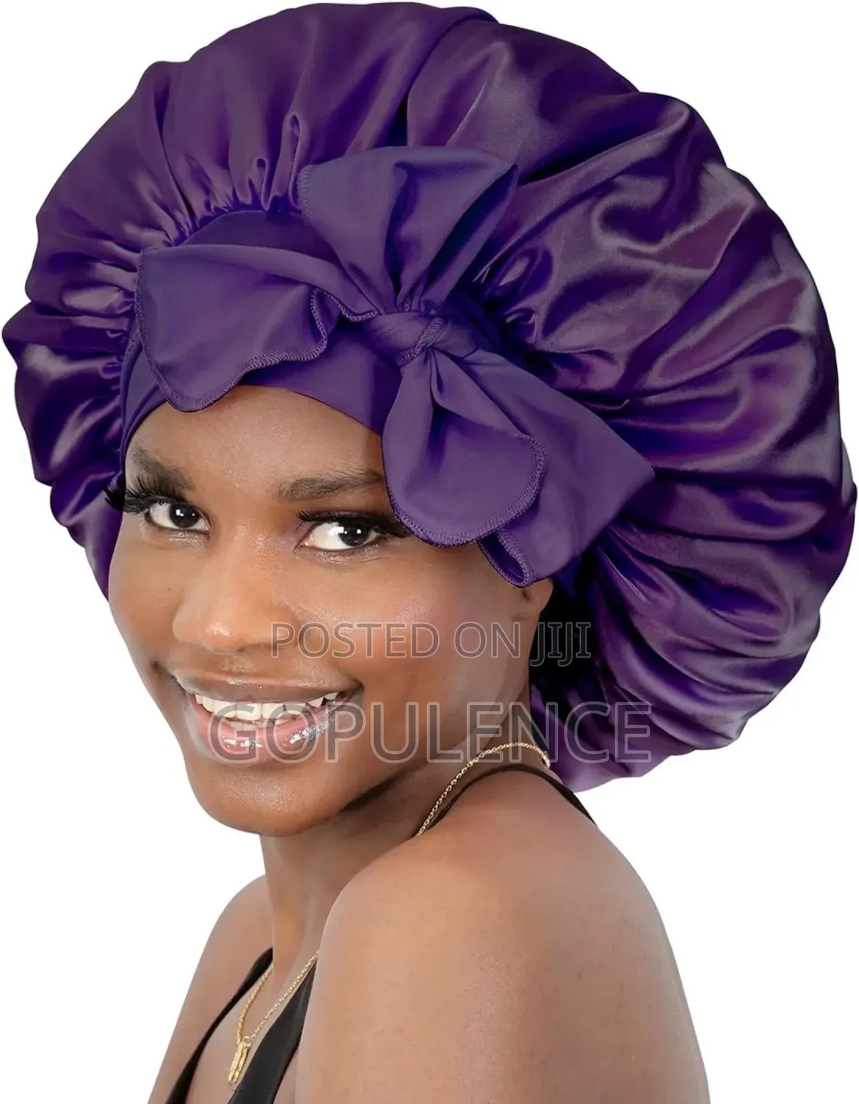 Satin Strap Hair Bonnets