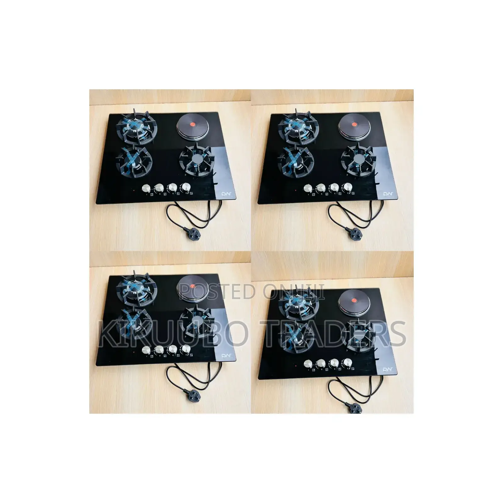 3 Gas + 1 Hotplate Countertop Cooker