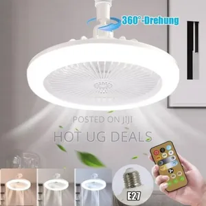 3 In 1 Smart Ceiling Fan With Remote Control And 3 Speeds