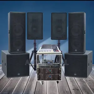 Black Pa Sound System Set