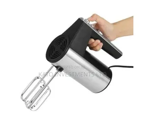 Electric Hand Mixer With 3 Mixing Heads