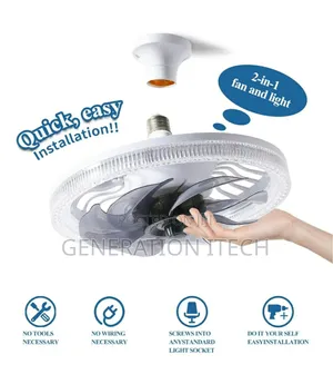 Ceiling Fans With Lights, 12inch Circle
With Remote Control