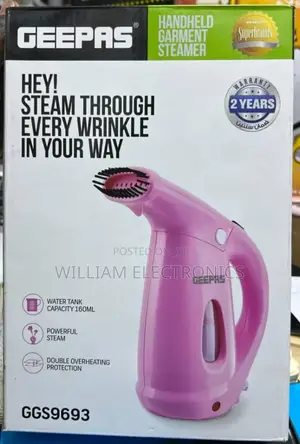 Geepas Handheld Garment Steamer Ggs9693
