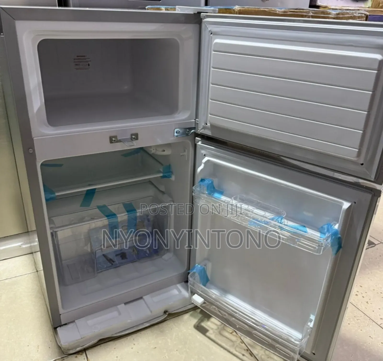 Sanashi 105liters Double Door Fridge With 5yrs Warranty