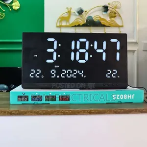 Jh8025 Led Electronic Digital Wall Clock