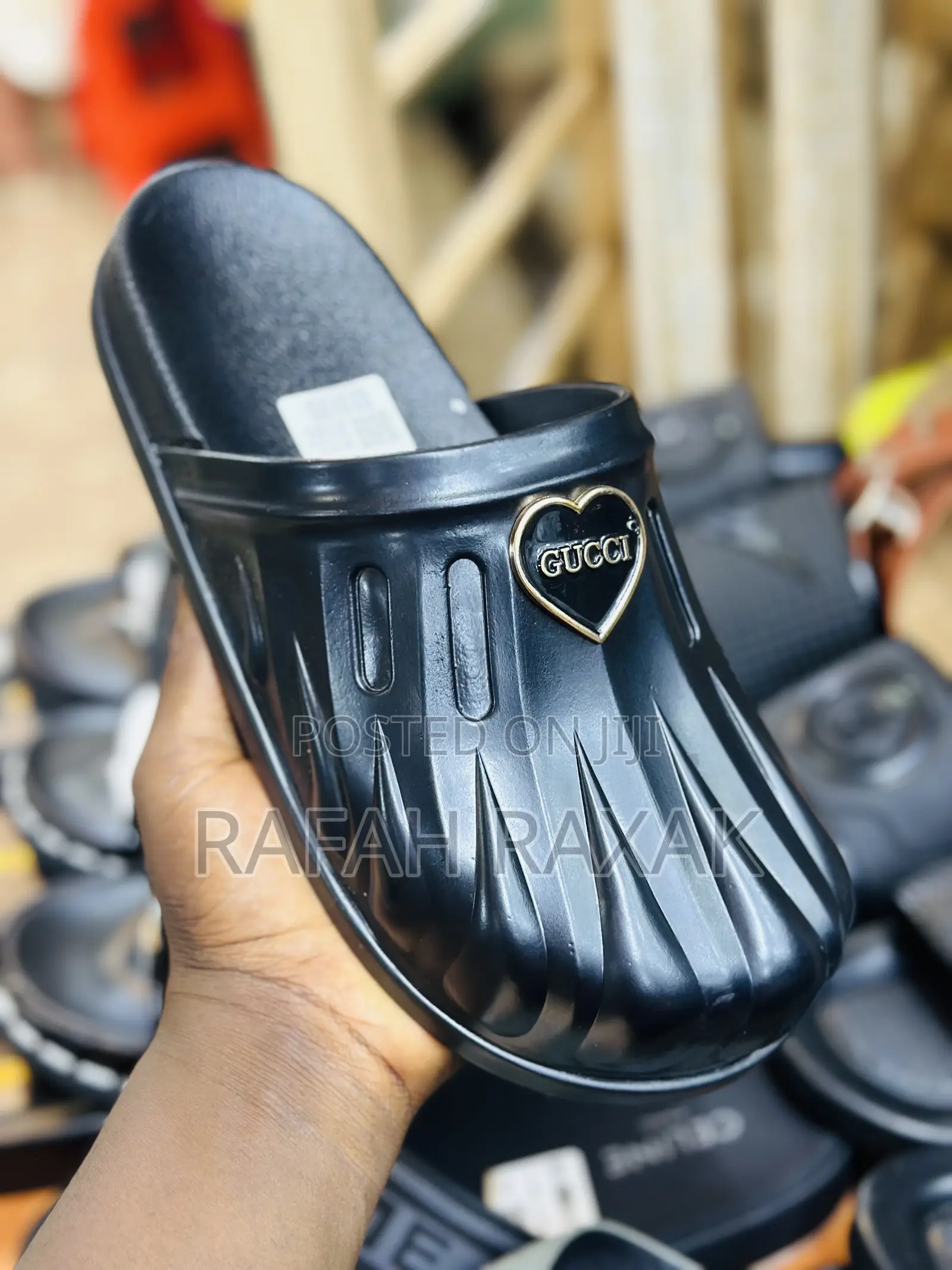 Original Gucci Clog Push In Sandals