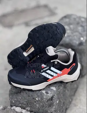 Classic Men Adidas Terrex Ax4 Black Hiking Sneakers in Stock