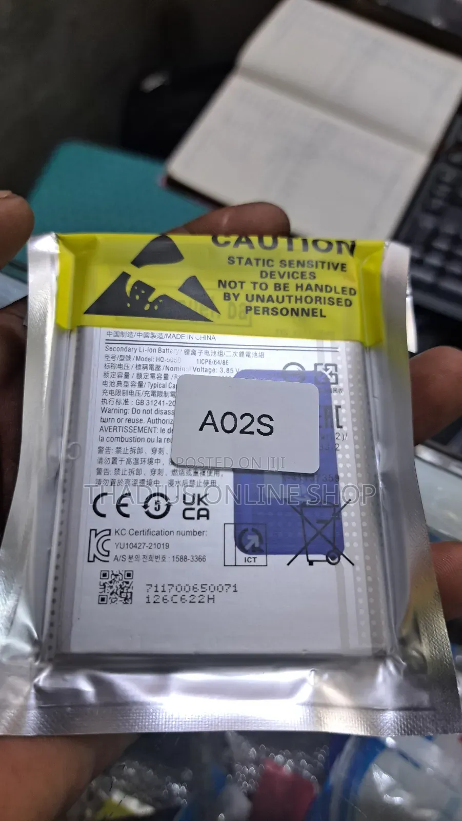 Samsung A02s Original Battery Replacement