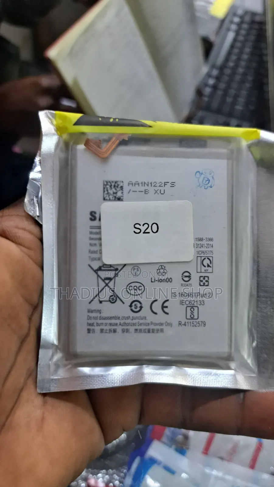Samsumg S20 Original Battery Replacement