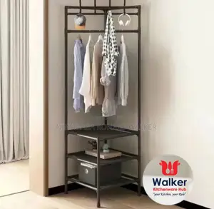 Corner Coat Shoe Rack