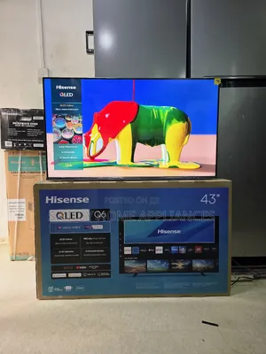 Lastest Q6 Series 43inches Hisense Qled- Vidaa Smart Tv