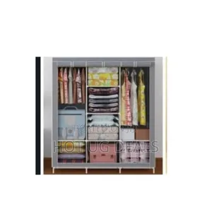 Wooden Frame Wardrobe. Colour May Vary