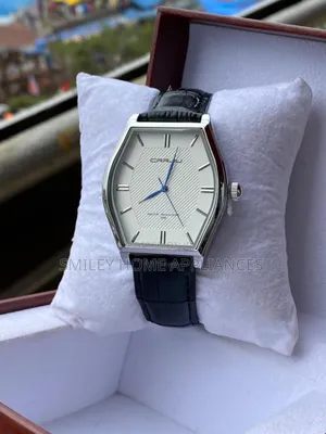 Crrju Men's Classic Analog Pentagon Shape Wrist Watch