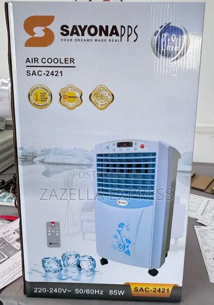 Sayona Air Cooler Air Conditioner 7ltr