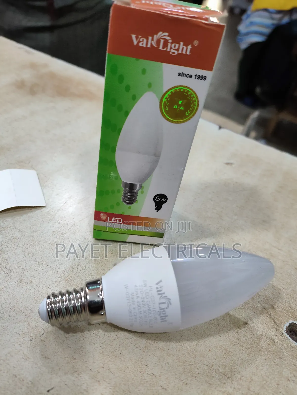 Small Base Candle Bulb for 5watts