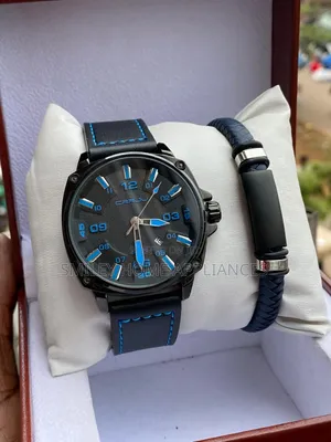 Crrju Men's Classic Wrist Time Piece With a Bracelet