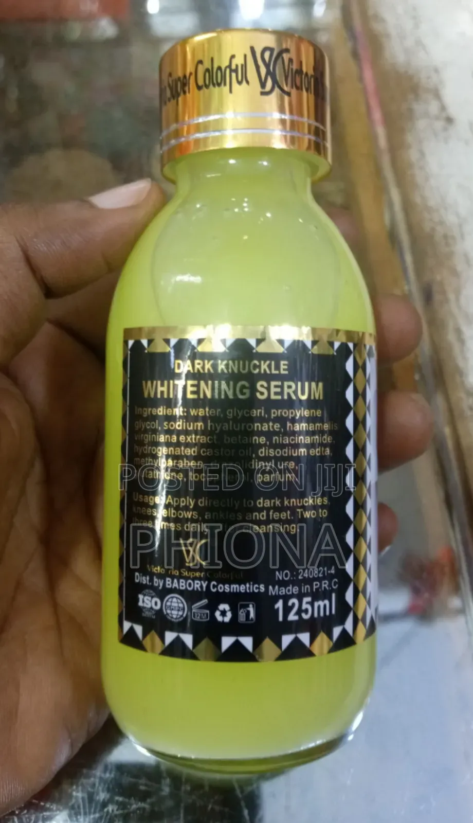Dark Knuckle Whitening Serum