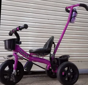 Kids Trike Bike With Parent Steering Push Handle