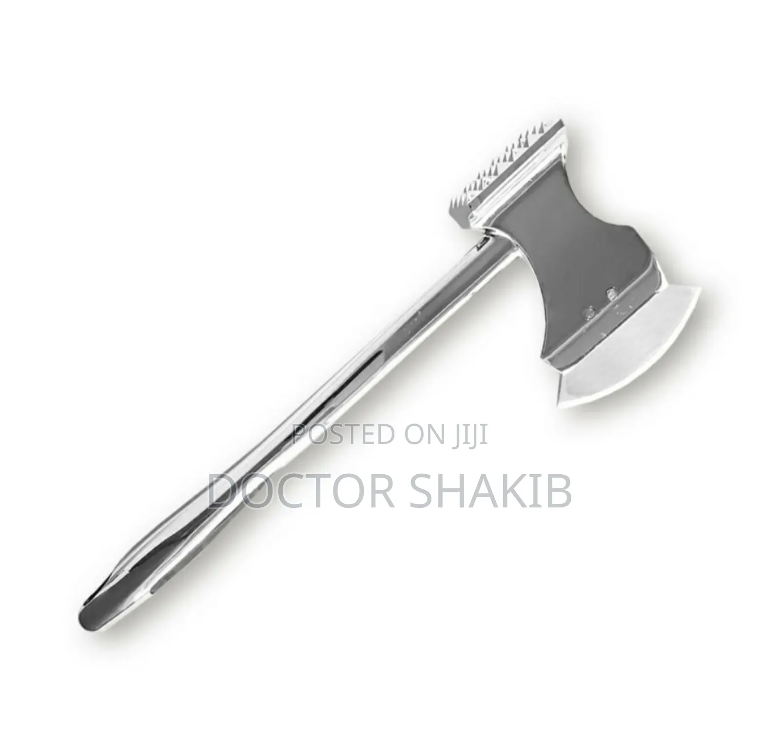 2in1 Stainless Steel Meat Tenderiser Hammer and Axe