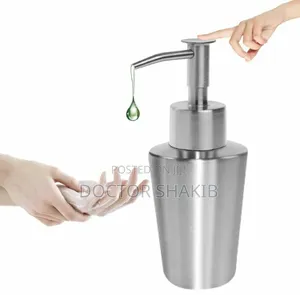 Brand New Stainless Steel Press Liquid Dispenser