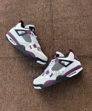 Classic Nike Air Jordan 4 PSG Sneakers in Stock