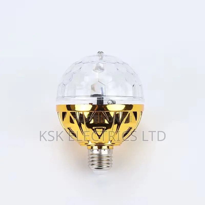 Colorful Automatic Rotating Magic Ball Light Bulb Suitable