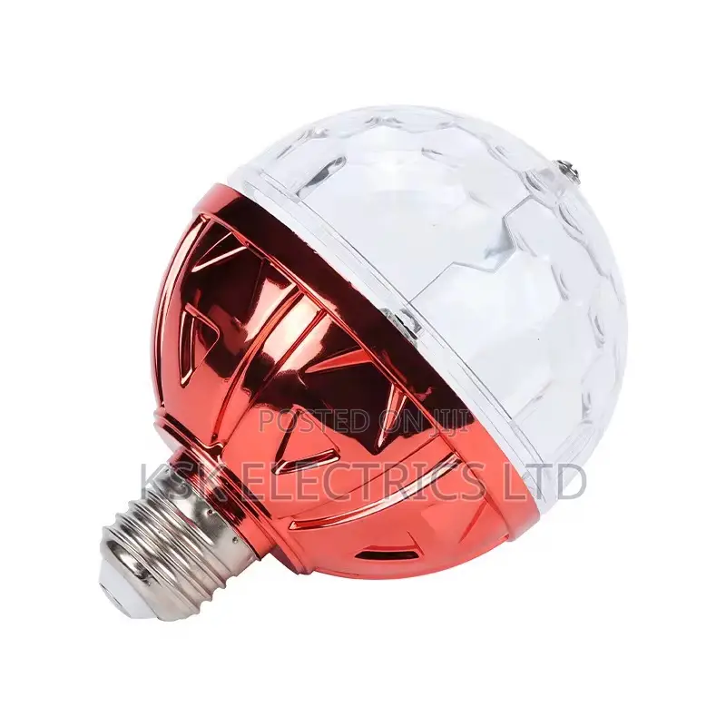Colorful Automatic Rotating Magic Ball Light Bulb Suitable