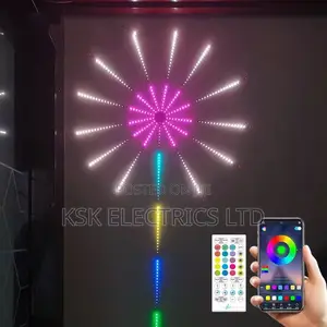 Firework Lights Indoor App Remote Control RGB Color