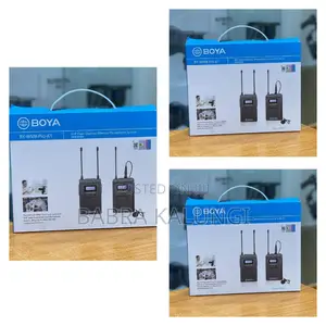 Boya by-Wm8 Pro- Uhf Dual- Channel Wireless Microphone