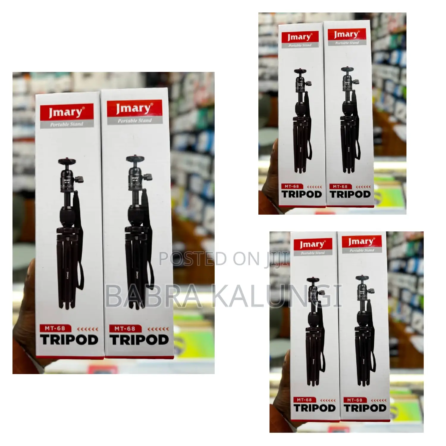 Jmary Mt-68 Foldable Tripod Stand