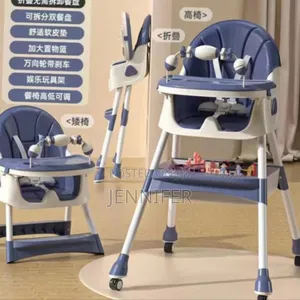 4-in-1 Convertible High Chair With Adjustable Height