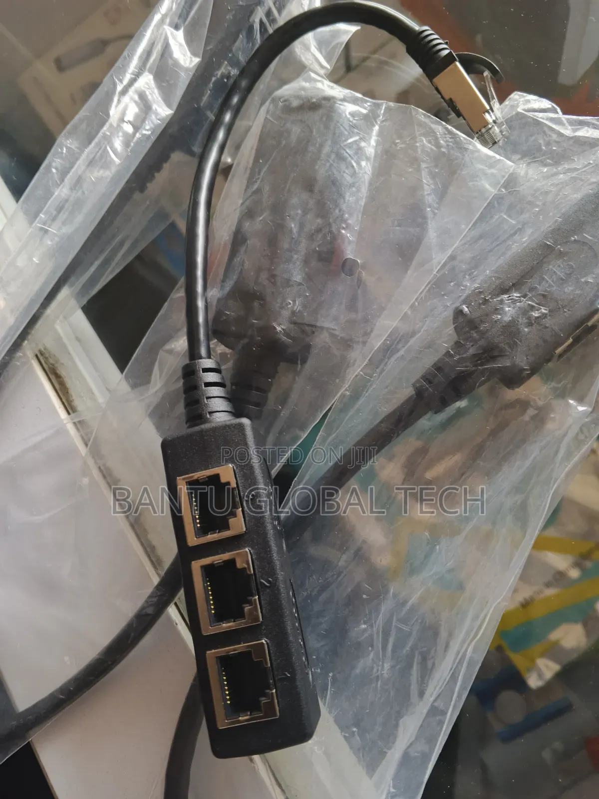 3 Way Ethernet Network Cable Splitter