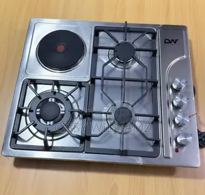 3 in 1 Stainless Gas Electric Hob Gas Burner Hotplate