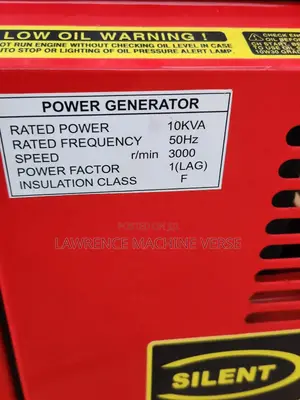 Silent Diesel Generator Ed 8500 Elon