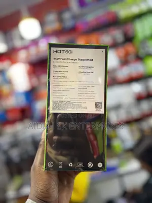New Infinix Hot 60i 128 GB Black