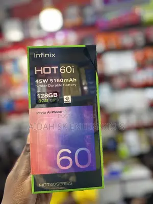 New Infinix Hot 60i 128 GB Black