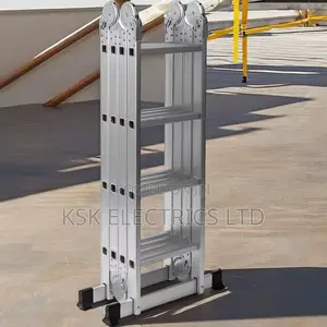 Multi-Purpose 3-Step Aluminium Folding Ladder Home Use