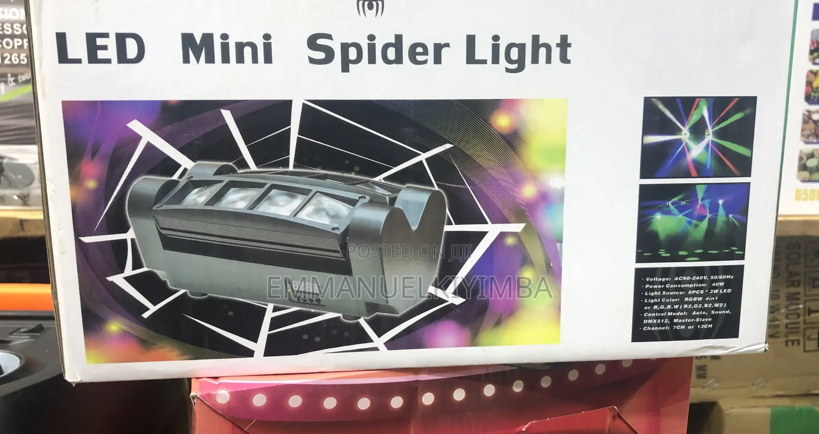 Led Mini Spider Disco Light