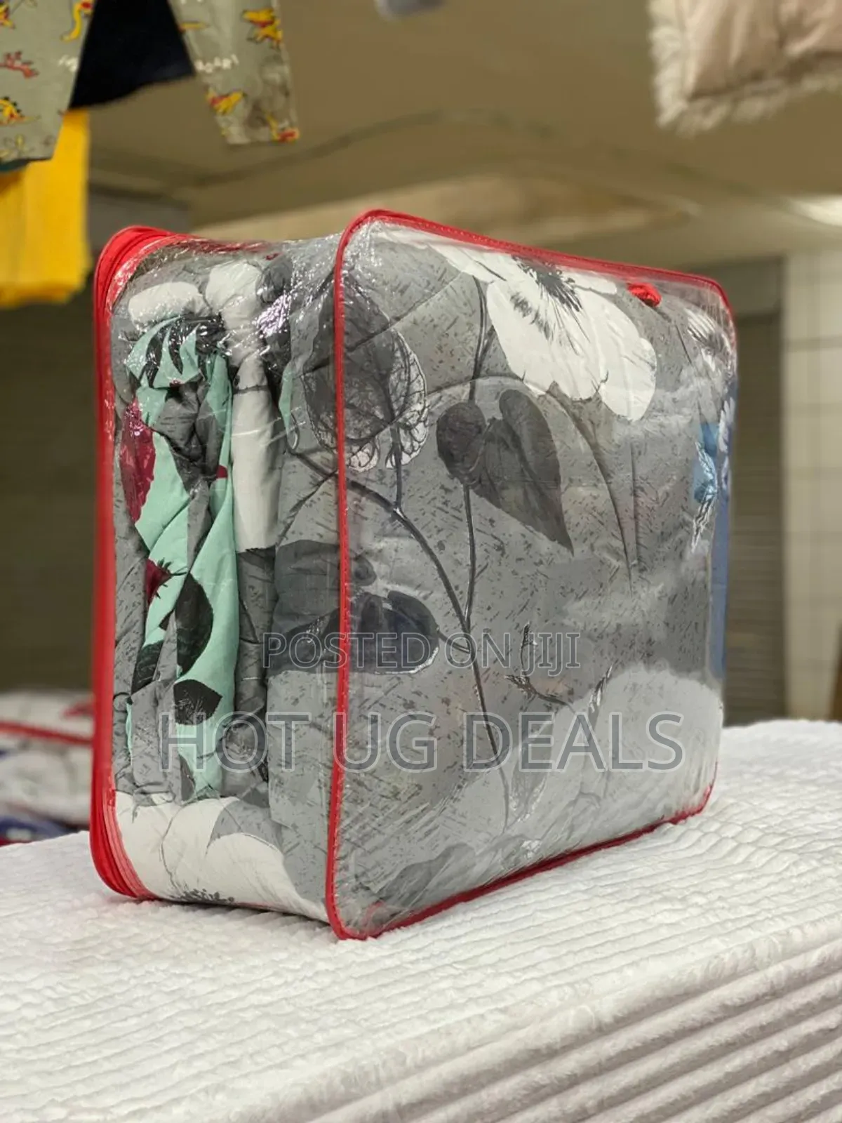 Grace Foam Duvet Set, 1 Duvet 1 Bedsheet & 2 Pillow Cases