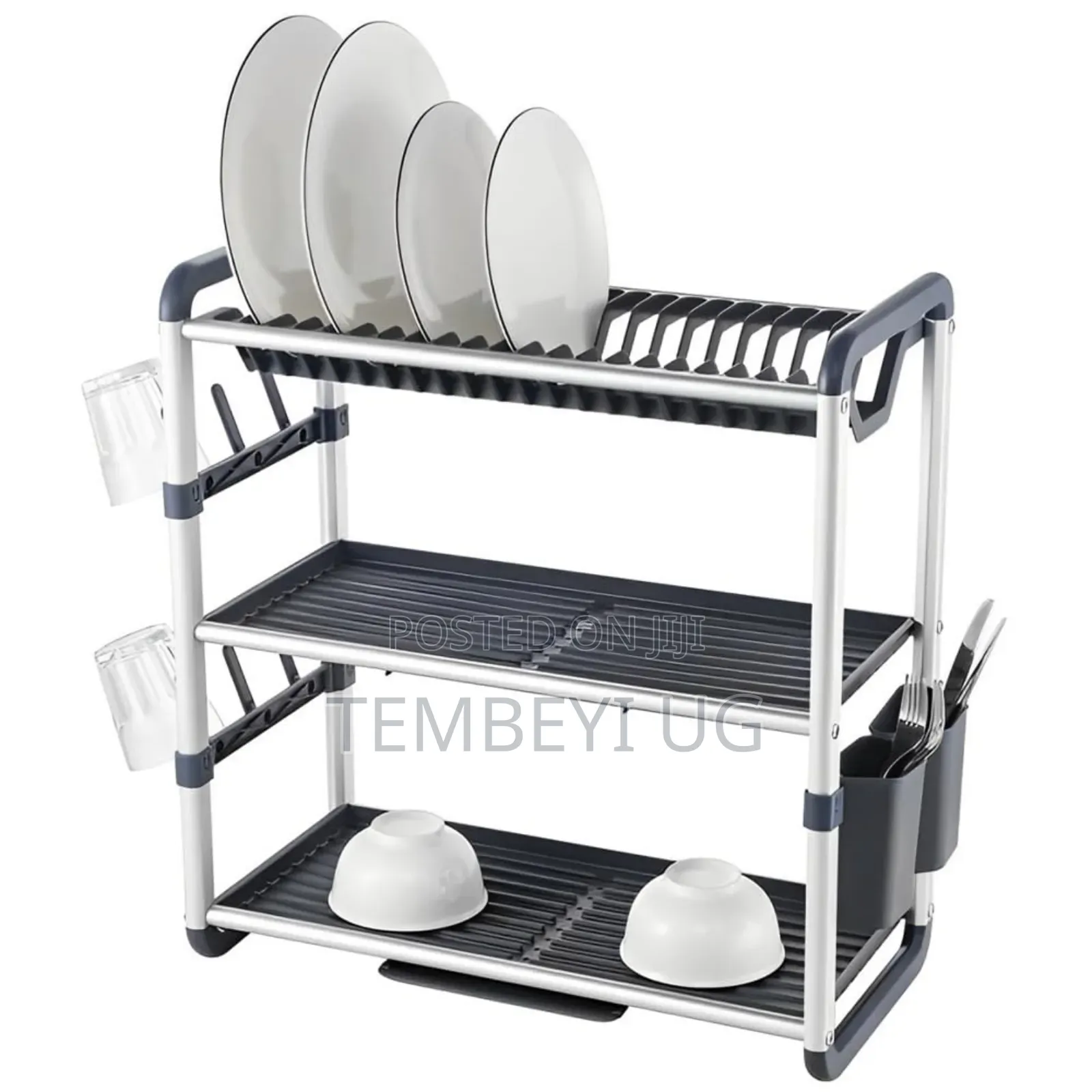 Aluminium Dish Drying Rack Multifunctional Dish Rack,