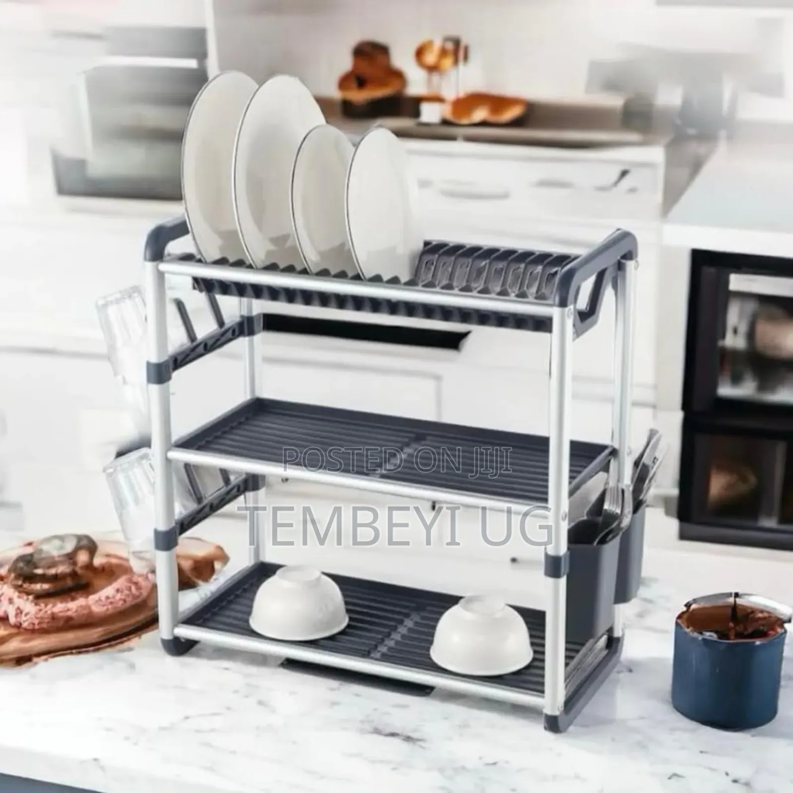 Aluminium Dish Drying Rack Multifunctional Dish Rack,